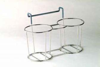 Держатель емкости для дренажа двойной