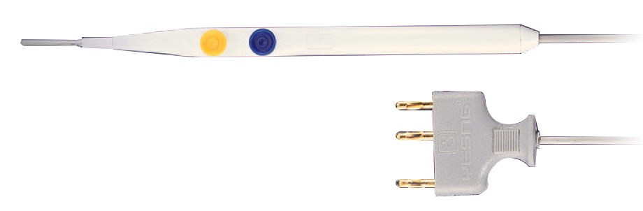 Ручка-держатель монополярных электродов с ручным управлением, автоклавируемая