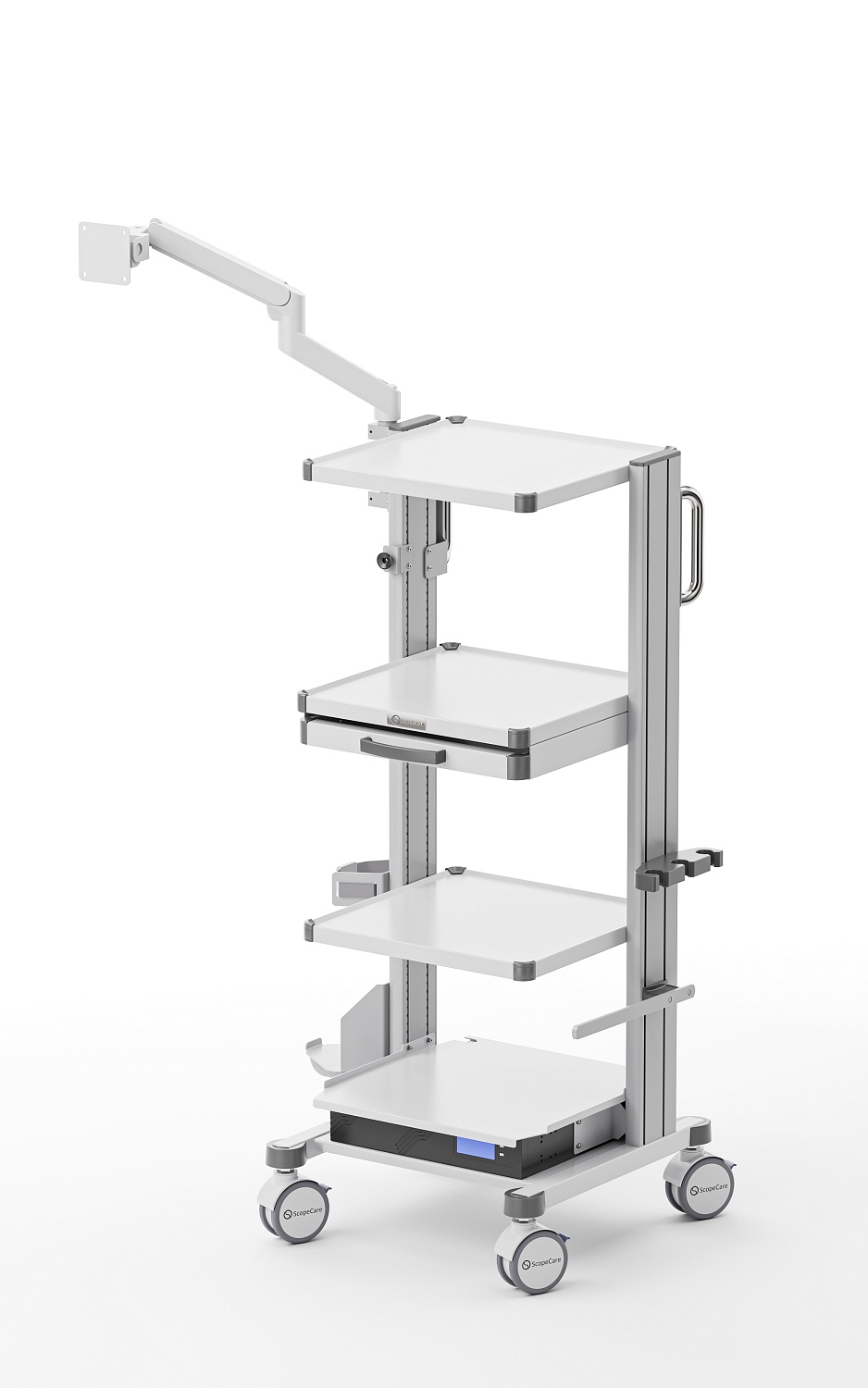 Стойка медицинская SC-CART для аппаратуры