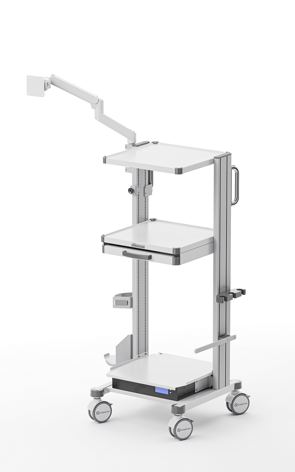 Стойка медицинская SC-CART для аппаратуры